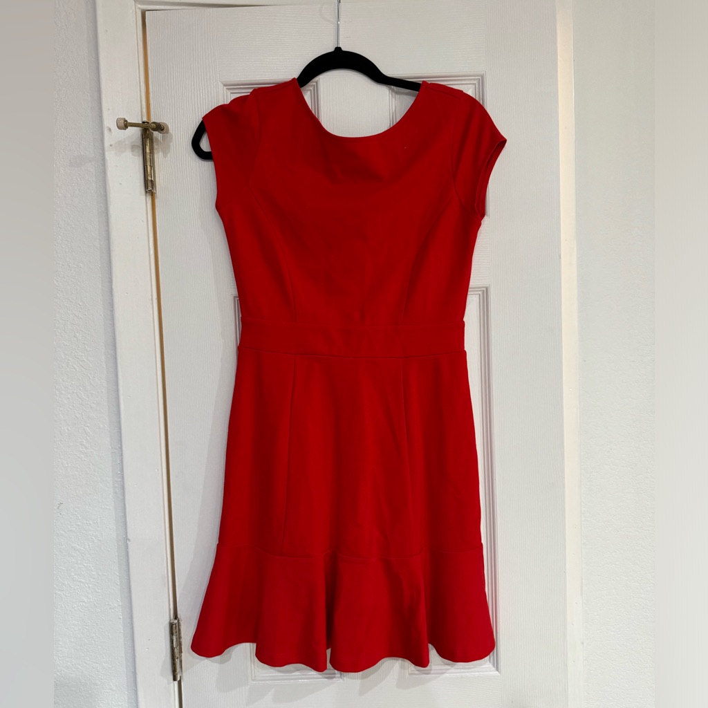 Nwt Red Loft Dress Petites Suze Zero